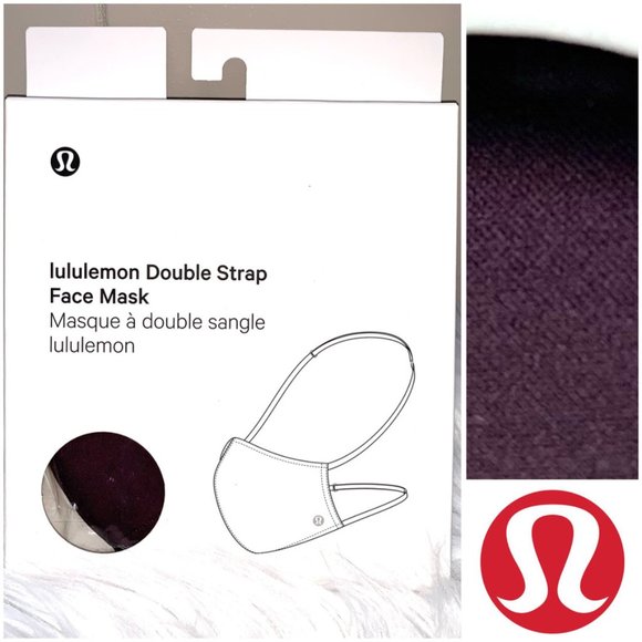 lululemon athletica Accessories - NWT🤩|•LULULEMON•| Arctic Plum Double Strap Mask
